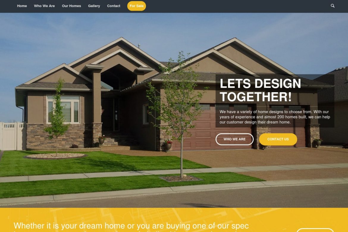 Battle River Homes Website